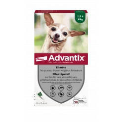 ELANCO Advantix Très Petit Chien De 1,5 à 4 Kg