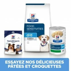HILL'S Pet Nutrition D/D Food Sensitivities Croquettes Pour Chien Au Canard & Riz 11 HILL'S Pet Nutrition D/D Food Sensitivities Croquettes Pour Chien Au Canard & Riz -Pet Soin canine d d canard riz 2