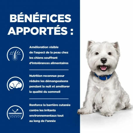 HILL'S Pet Nutrition Derm Complete Mini Croquettes Pour Petit Chien 3 HILL'S Pet Nutrition Derm Complete Mini Croquettes Pour Petit Chien – Image 3