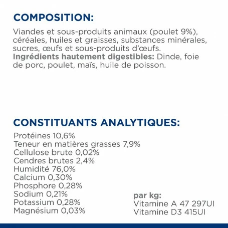 HILL'S Pet Nutrition A/D Urgent Care Boîte Pour Chien Et Chat Poulet 7 HILL'S Pet Nutrition A/D Urgent Care Boîte Pour Chien Et Chat Poulet – Image 7