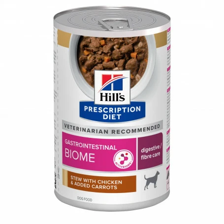 HILL'S Pet Nutrition Gastrointestinal Biome Mijotés Pour Chien Poulet & Carottes 1 HILL'S Pet Nutrition Gastrointestinal Biome Mijotés Pour Chien Poulet & Carottes