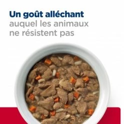 HILL'S Pet Nutrition I/D Stress Digestive Mini Mijotés Pour Petit Chien Poulet & Légumes En Boîtes -Pet Soin canine i d stress activ biom mini mijotes p le boite 5
