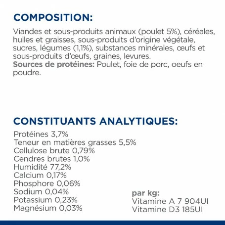 HILL'S Pet Nutrition K/d Kidney Mijotés Pour Chien Poulet & Légumes 8 HILL'S Pet Nutrition K/d Kidney Mijotés Pour Chien Poulet & Légumes – Image 8