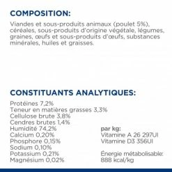 HILL'S Pet Nutrition Metabolic Boîte Pour Chien Poulet -Pet Soin canine metabolic boite 7