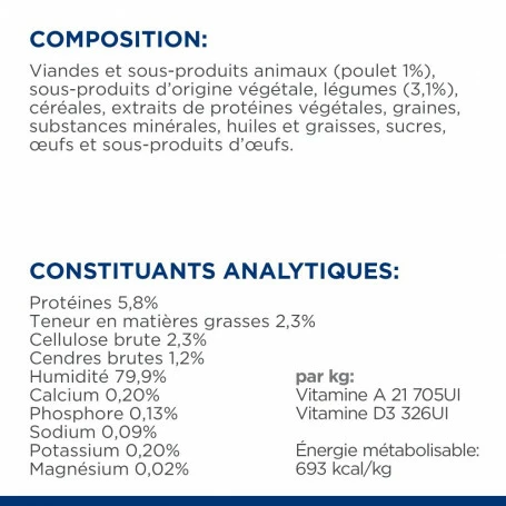 HILL'S Pet Nutrition Metabolic Poulet Mijotés Pour Chien Poulet & Légumes 8 HILL'S Pet Nutrition Metabolic Poulet Mijotés Pour Chien Poulet & Légumes – Image 8