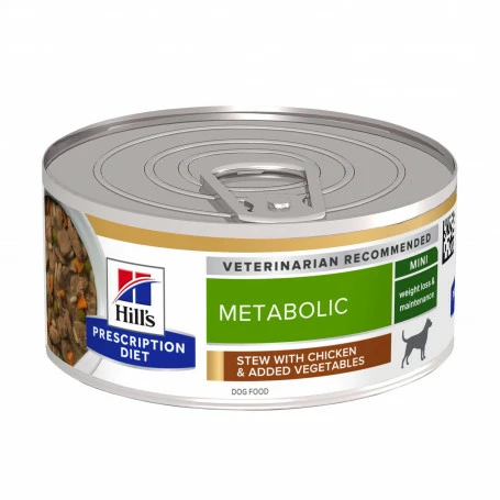 HILL'S Pet Nutrition Metabolic Poulet Mijotés Pour Chien Poulet & Légumes 1 HILL'S Pet Nutrition Metabolic Poulet Mijotés Pour Chien Poulet & Légumes