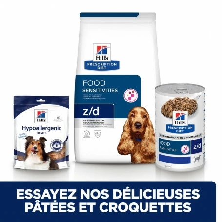HILL'S Pet Nutrition Z/d Food Sensitivities Boîte Pour Chien 3 HILL'S Pet Nutrition Z/d Food Sensitivities Boîte Pour Chien – Image 3