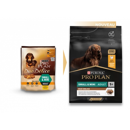 PURINA PRO PLAN Dog Duo Delice Adult Small Chicken & Rice 1 PURINA PRO PLAN Dog Duo Delice Adult Small Chicken & Rice