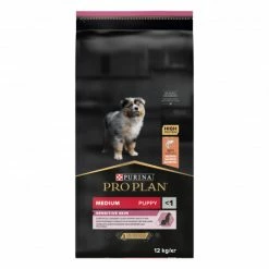 PURINA PRO PLAN Dog Medium Puppy Sensitive Skin Optiderma -Pet Soin dog medium puppy sensitive skin optiderma 5