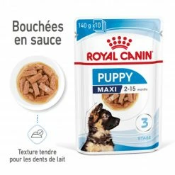 ROYAL CANIN Dog Puppy Maxi Sachet Repas 11 ROYAL CANIN Dog Puppy Maxi Sachet Repas -Pet Soin dog puppy maxi sachet repas 2
