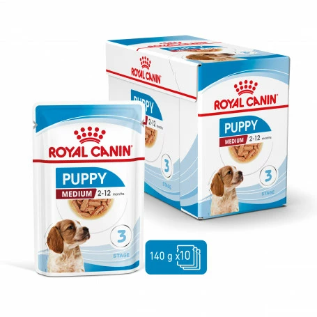 ROYAL CANIN Dog Puppy Medium Sachet Repas 2 ROYAL CANIN Dog Puppy Medium Sachet Repas – Image 2