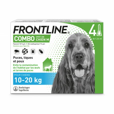 Boehringer Ingelheim Frontline Combo Chien De 10 à 20 Kg 2 Boehringer Ingelheim Frontline Combo Chien De 10 à 20 Kg – Image 2