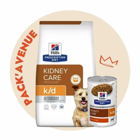 HILL'S Pet Nutrition Pack'Avenue Hill's Prescription Diet K/D Kidney Croquettes Pour Chien 12 Kg 1 HILL'S Pet Nutrition Pack'Avenue Hill's Prescription Diet K/D Kidney Croquettes Pour Chien 12 Kg
