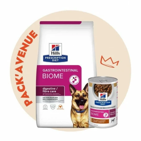 HILL'S Pet Nutrition Pack'Avenue Hill's Prescription Diet Gastrointestinal Biome Croquettes Pour Chien Au Poulet 1 HILL'S Pet Nutrition Pack'Avenue Hill's Prescription Diet Gastrointestinal Biome Croquettes Pour Chien Au Poulet