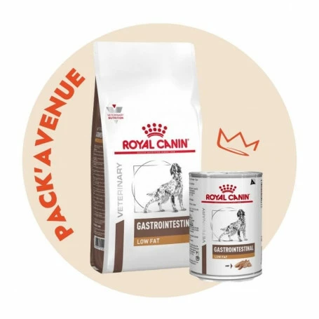 Pack'Avenue Royal Canin Dog Gastro Intestinal Low Fat Sac 12kg Avec 12 Boîtes 1 Pack'Avenue Royal Canin Dog Gastro Intestinal Low Fat Sac 12kg Avec 12 Boîtes