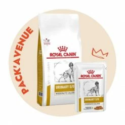 Pack'Avenue Royal Canin Dog Urinary S/O Moderate Calorie Sac 12kg Avec 12 Sachets Repas