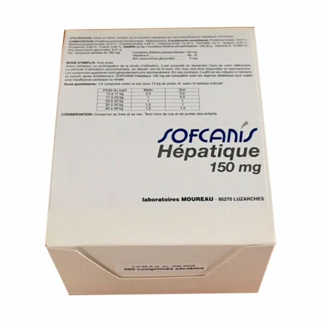 MOUREAU Sofcanis Hepatique 150 Mg 1 MOUREAU Sofcanis Hepatique 150 Mg