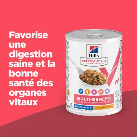 HILL'S Pet Nutrition Vet Essentials Chien Multi-Benefit Mature Poulet Boîte 2 HILL'S Pet Nutrition Vet Essentials Chien Multi-Benefit Mature Poulet Boîte – Image 2