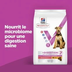 HILL'S Pet Nutrition Vet Essentials Chien Multi-Benefit+Digestion Adult + Medium Au Poulet -Pet Soin vet essentials chien multi benefitdigestion adult 1 med p 1