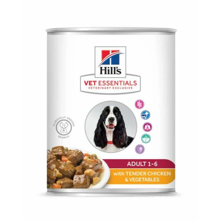 HILL'S Pet Nutrition Vet Essentials Canine Adult Poulet & Légumes Boîte 1 HILL'S Pet Nutrition Vet Essentials Canine Adult Poulet & Légumes Boîte