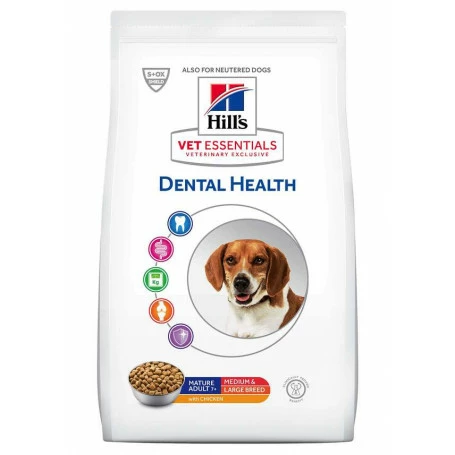 HILL'S Pet Nutrition Vet Essentials Canine Mature Dental Health Medium & Large 2 HILL'S Pet Nutrition Vet Essentials Canine Mature Dental Health Medium & Large – Image 2