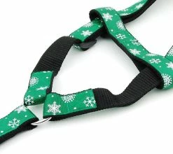 Unbranded 1pcs Dog Harness Leash Pet Products Adjustbale Dot Printed Harness And Leash Outdoor Walkding (Vert) -Pet Soin 172063595 max