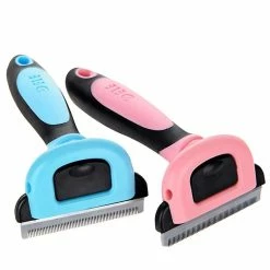 Unbranded Pet Dog Cat Épilation Brosse Peigne Perte Râteau Fourrure Nœud Outil De Toilettageblue -Pet Soin 177386598 max