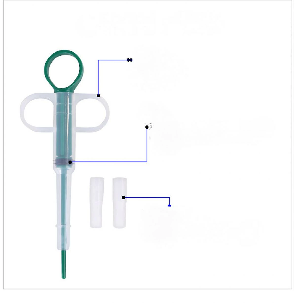 JUSTUP Pet Piller Gun Dog Pill Shooter Cat Tablet Soft Tip Seringue Pet Medical Feeding Dispenser Tool Pour Petit Animal Vert 4 JUSTUP Pet Piller Gun Dog Pill Shooter Cat Tablet Soft Tip Seringue Pet Medical Feeding Dispenser Tool Pour Petit Animal Vert – Image 4