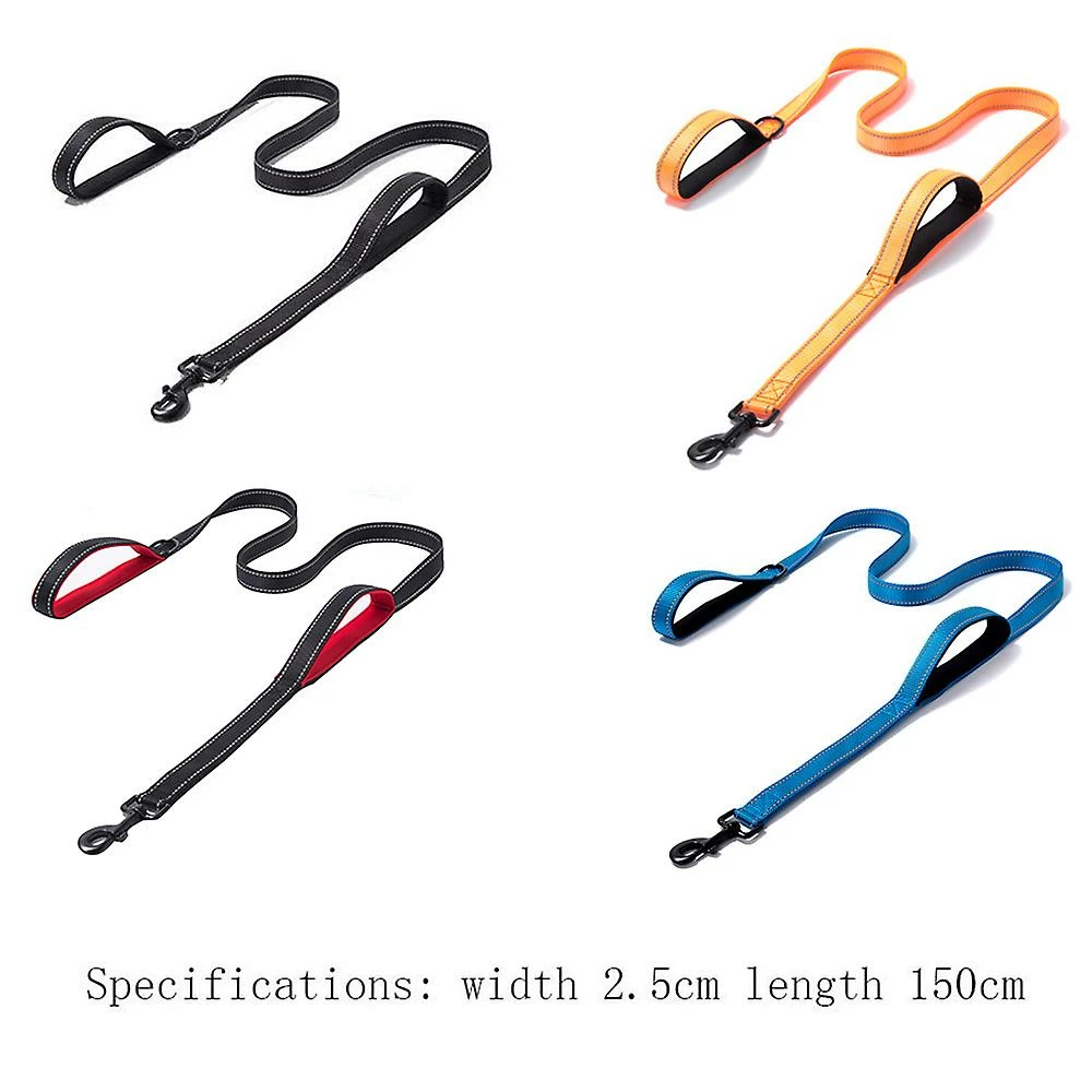 Knfe Pet Gear Dog Leash 1,5 M De Long Rembourré Deux Poignées Robustes Doubles Poignées Plomb 5 Knfe Pet Gear Dog Leash 1,5 M De Long Rembourré Deux Poignées Robustes Doubles Poignées Plomb – Image 5