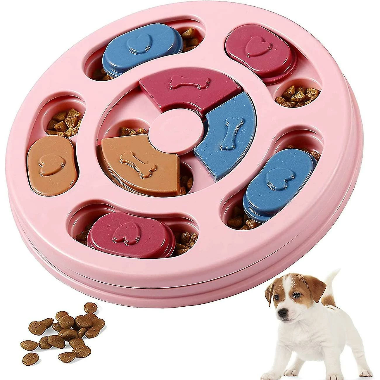 Mslam Dog Puzzle Food Feeder Jouet Régime Slow Feeder Training Jouet 1 Mslam Dog Puzzle Food Feeder Jouet Régime Slow Feeder Training Jouet