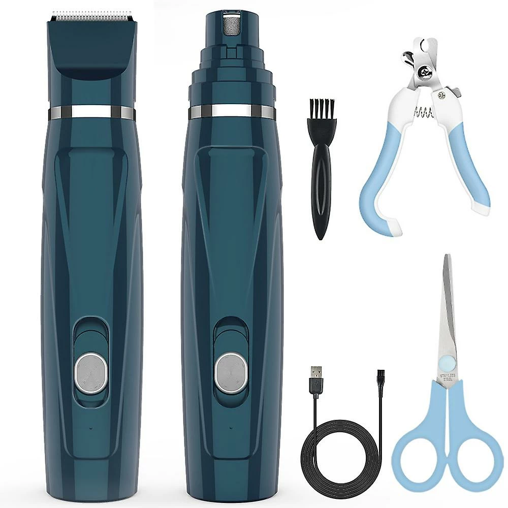 Sxbd 2 En 1 Pet Nail Grinder 2 Vitesses Dog Nail Trimmmer Low Noise USB Rechargeable Paws Grooming & Trimming Pour Grande Race Petite Chiens Moyens Chats Avec Dog Gro 2 Sxbd 2 En 1 Pet Nail Grinder 2 Vitesses Dog Nail Trimmmer Low Noise USB Rechargeable Paws Grooming & Trimming Pour Grande Race Petite Chiens Moyens Chats Avec Dog Gro – Image 2