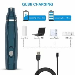 Sxbd 2 En 1 Pet Nail Grinder 2 Vitesses Dog Nail Trimmmer Low Noise USB Rechargeable Paws Grooming & Trimming Pour Grande Race Petite Chiens Moyens Chats Avec Dog Gro 9 Sxbd 2 En 1 Pet Nail Grinder 2 Vitesses Dog Nail Trimmmer Low Noise USB Rechargeable Paws Grooming & Trimming Pour Grande Race Petite Chiens Moyens Chats Avec Dog Gro -Pet Soin 198927112 max