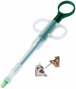 Linkrunning Pet Pill Gun Dog Pill Shooter Cat Tablet Soft Tip Seringue Pet Medical & Liquid Feeding Dispenser Tool Pour Petits Animaux