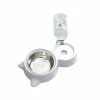 Unbranded Pet Cat And Dog Double Bowl Anti Étouffement Acier Inoxydable Eau Potable Automatique