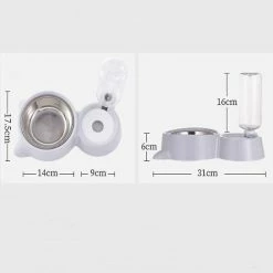 Unbranded Pet Cat And Dog Double Bowl Anti Étouffement Acier Inoxydable Eau Potable Automatique 9 Unbranded Pet Cat And Dog Double Bowl Anti Étouffement Acier Inoxydable Eau Potable Automatique -Pet Soin 209498964 max