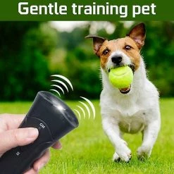 Kingback Pet Gentle Ultrasonic Anti Dog Barking Pet Trainer Led Light Gentle Chaser-style -Pet Soin 210741030 max