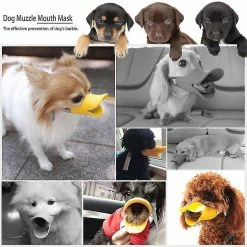 Qian Silicone Pet Dog Muzzle Mouth Mask No Barking Anti-bite Masques Dog Accessories -Pet Soin 211019252 max