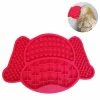 Unbranded Dog Lick Pad, Silicone Slow Treater Mat Feeder Mat Peanut Butter Mat