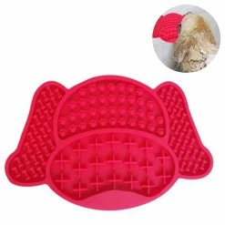 Unbranded Dog Lick Pad, Silicone Slow Treater Mat Feeder Mat Peanut Butter Mat