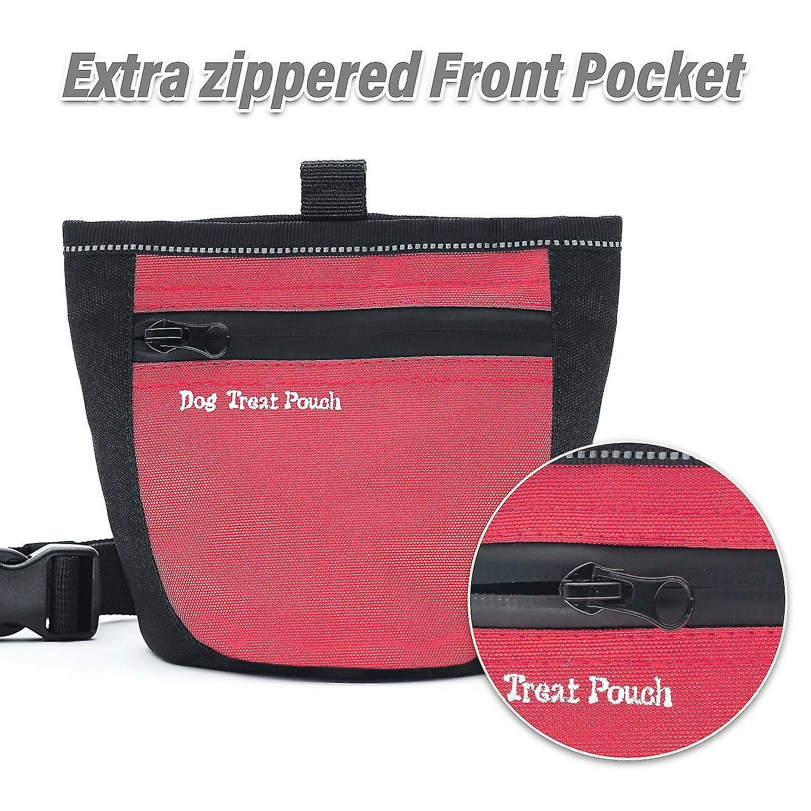 TIANREN Dog Training Treat Pouch Bag Pet Puppy Treat Snack Bags Dog Treat Carrier Bait Walking Bag 4 TIANREN Dog Training Treat Pouch Bag Pet Puppy Treat Snack Bags Dog Treat Carrier Bait Walking Bag – Image 4