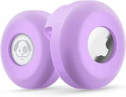 Linkrunning Airtag Dog Collar Holder [2 Pack] Silicone Tag Cat Collar Cover