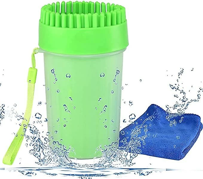 Unbranded Dog Paw Cleaner Portable Pet Cleaning Brush Cup Dog Laveuse De Pieds Masseur Soft Silicone 1 Unbranded Dog Paw Cleaner Portable Pet Cleaning Brush Cup Dog Laveuse De Pieds Masseur Soft Silicone