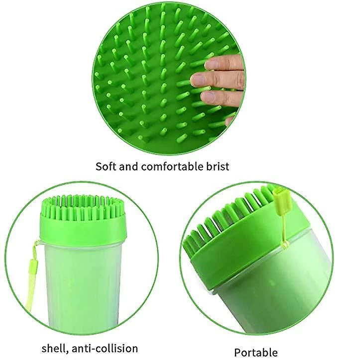 Unbranded Dog Paw Cleaner Portable Pet Cleaning Brush Cup Dog Laveuse De Pieds Masseur Soft Silicone 2 Unbranded Dog Paw Cleaner Portable Pet Cleaning Brush Cup Dog Laveuse De Pieds Masseur Soft Silicone – Image 2