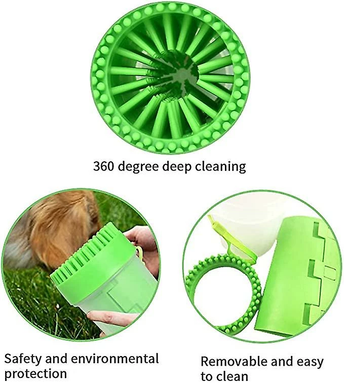 Unbranded Dog Paw Cleaner Portable Pet Cleaning Brush Cup Dog Laveuse De Pieds Masseur Soft Silicone 3 Unbranded Dog Paw Cleaner Portable Pet Cleaning Brush Cup Dog Laveuse De Pieds Masseur Soft Silicone – Image 3
