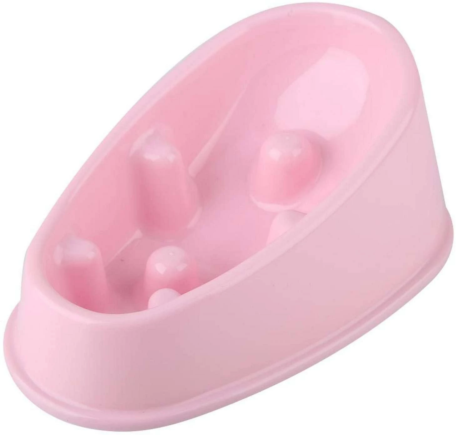 Tinor Dog Slow Feeder Bowl Anti-gulping Pet Slower Food Feeding Vaisselle - Durable Empêchant L’étouffement Healthy Design Dogs Bowl (petit Rose) 1 Tinor Dog Slow Feeder Bowl Anti-gulping Pet Slower Food Feeding Vaisselle - Durable Empêchant L’étouffement Healthy Design Dogs Bowl (petit Rose)