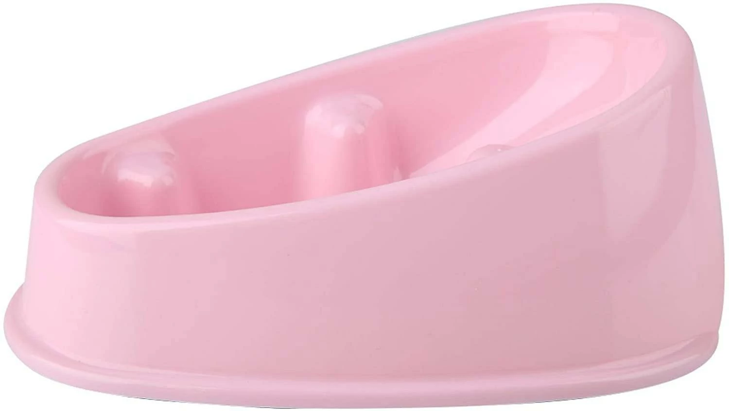 Tinor Dog Slow Feeder Bowl Anti-gulping Pet Slower Food Feeding Vaisselle - Durable Empêchant L’étouffement Healthy Design Dogs Bowl (petit Rose) 2 Tinor Dog Slow Feeder Bowl Anti-gulping Pet Slower Food Feeding Vaisselle - Durable Empêchant L’étouffement Healthy Design Dogs Bowl (petit Rose) – Image 2