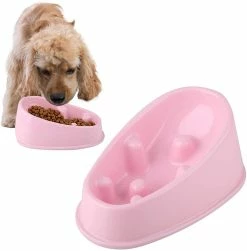 Tinor Dog Slow Feeder Bowl Anti-gulping Pet Slower Food Feeding Vaisselle - Durable Empêchant L’étouffement Healthy Design Dogs Bowl (petit Rose) 9 Tinor Dog Slow Feeder Bowl Anti-gulping Pet Slower Food Feeding Vaisselle - Durable Empêchant L’étouffement Healthy Design Dogs Bowl (petit Rose) -Pet Soin 229163226 max