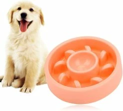 Tinor Slow Feeder Dog Bowlsslow Feeder Small Dog Bowls Anti-slip Puzzle Bowl Feeder Interactive Bloat Stop Dog Bowl Anti-choking Dog Bowlpink -Pet Soin 229163792 max