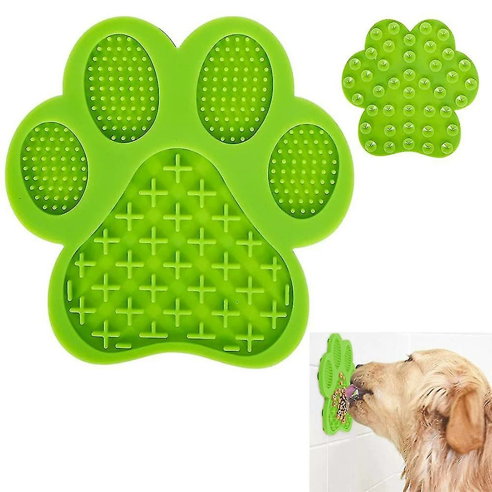 Sevenprin Puppy Dog Cat Lick Mat Slow Treater Mat Avec Ventouse Pour Douche Pour Animaux De Compagnie 2 Sevenprin Puppy Dog Cat Lick Mat Slow Treater Mat Avec Ventouse Pour Douche Pour Animaux De Compagnie – Image 2