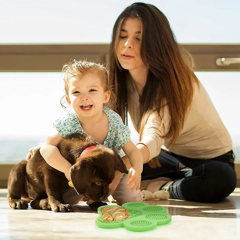 Sevenprin Puppy Dog Cat Lick Mat Slow Treater Mat Avec Ventouse Pour Douche Pour Animaux De Compagnie 3 Sevenprin Puppy Dog Cat Lick Mat Slow Treater Mat Avec Ventouse Pour Douche Pour Animaux De Compagnie – Image 3